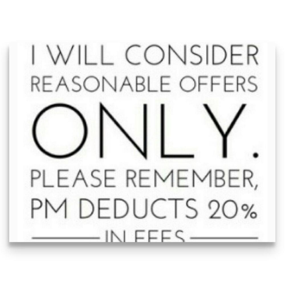 Reasonable offers